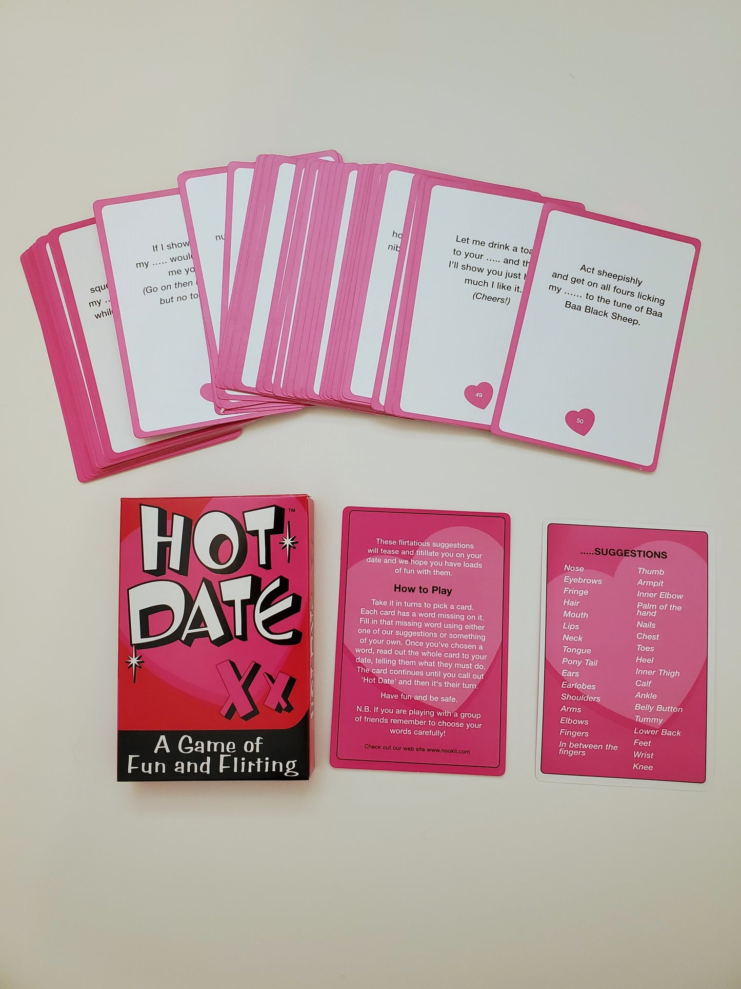 Hot Date Card Game